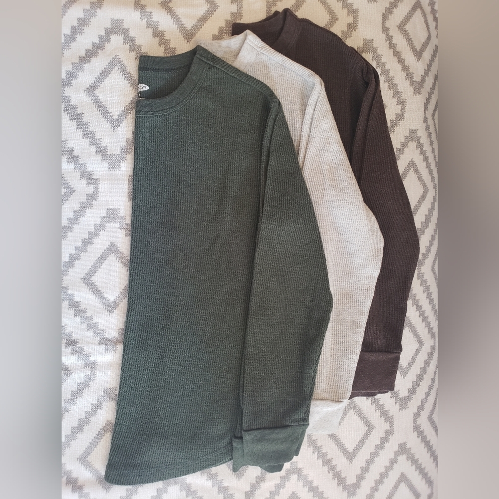 Old Navy Long Sleeve Tees- Set Of 3